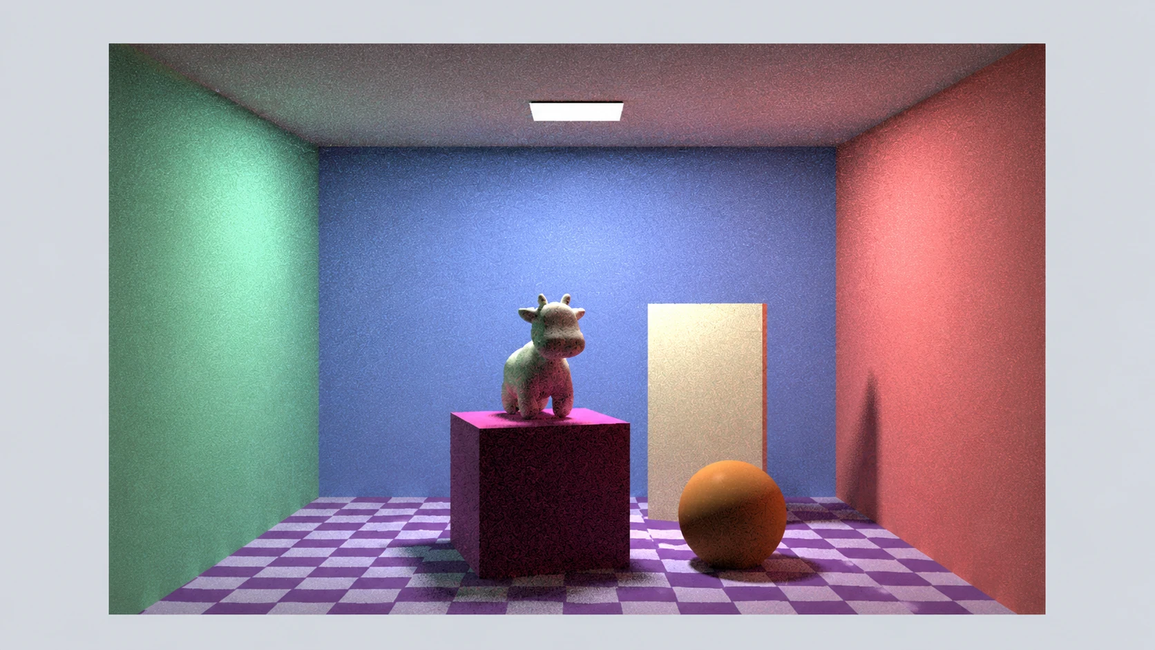 Computer graphics rendering image 5