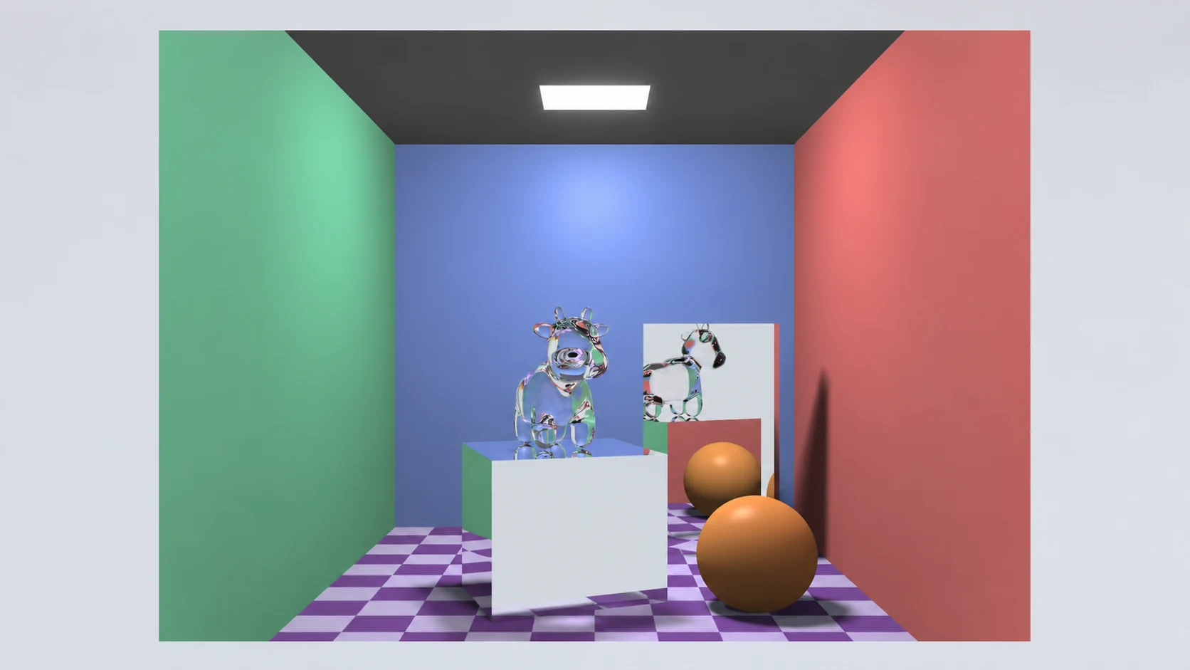 Computer graphics rendering image 6