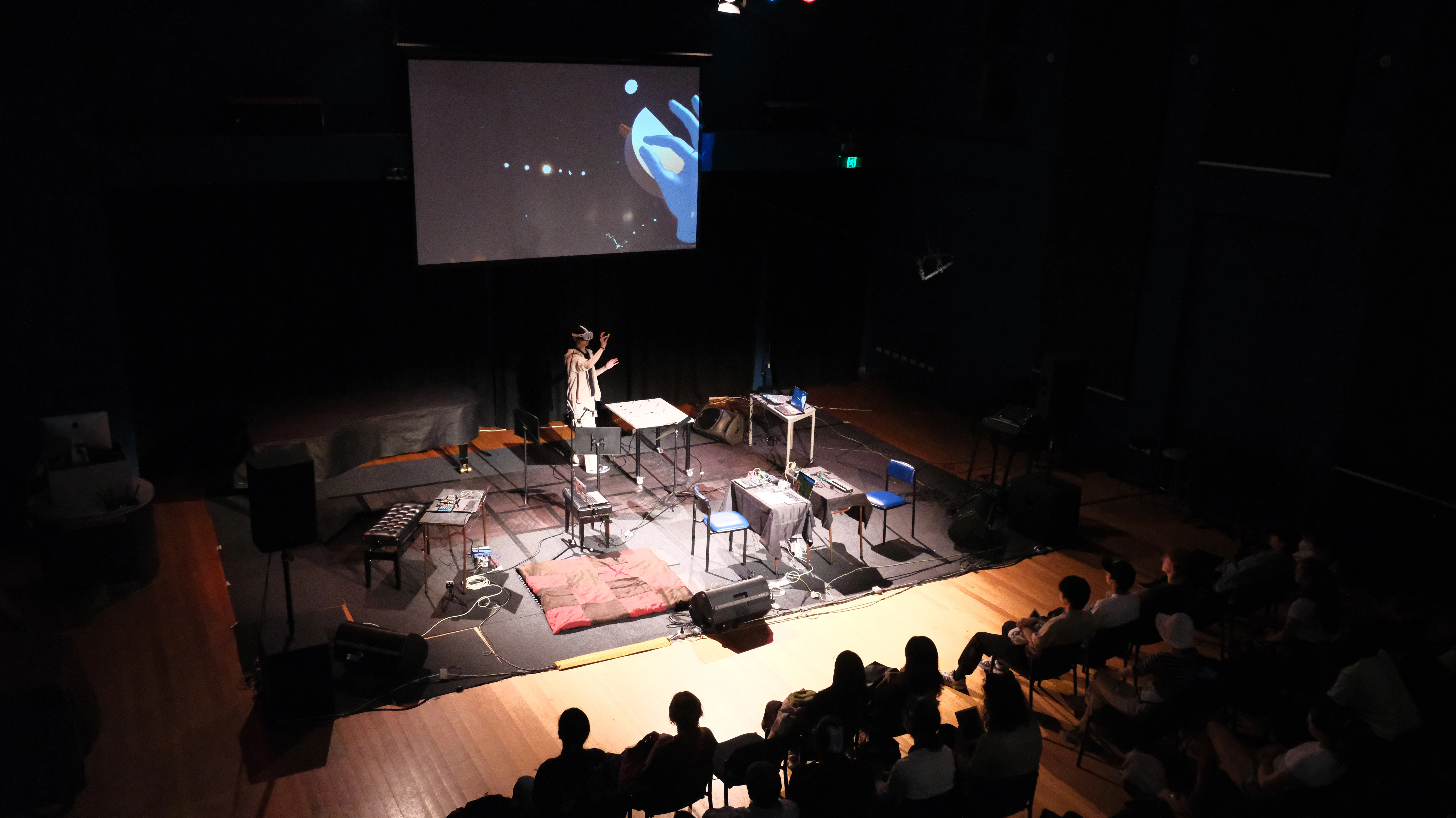 AR musical instruments performance by Yijia Wang